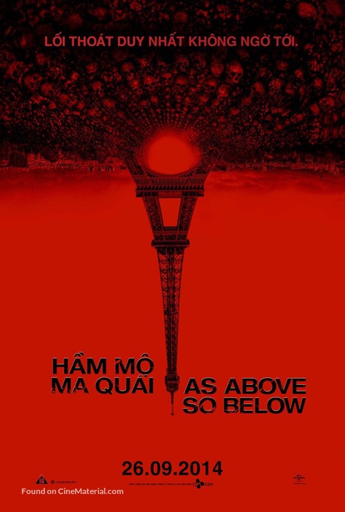 As Above, So Below - Vietnamese Movie Poster