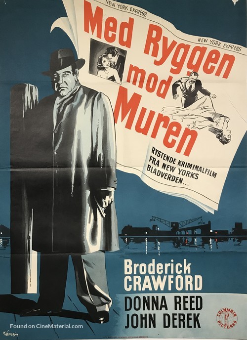 Scandal Sheet - Danish Movie Poster