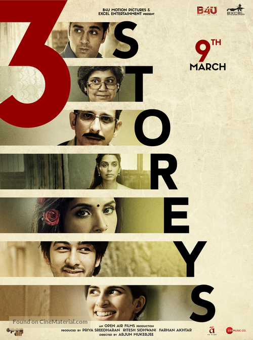 3 Storeys - Indian Movie Poster