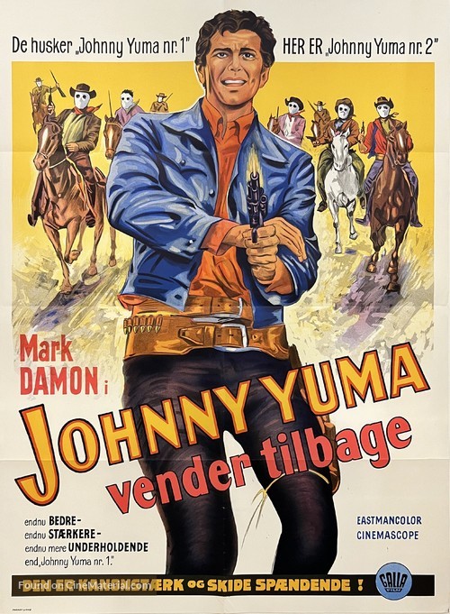 Johnny Yuma - Danish Movie Poster