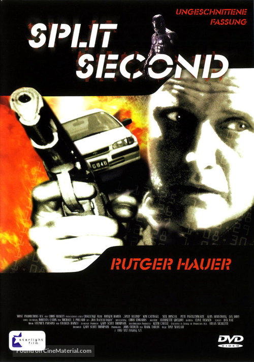 Split Second - German DVD movie cover