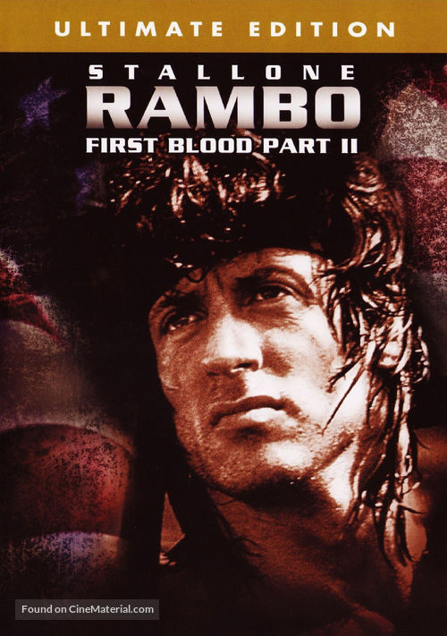 Rambo: First Blood Part II - DVD movie cover