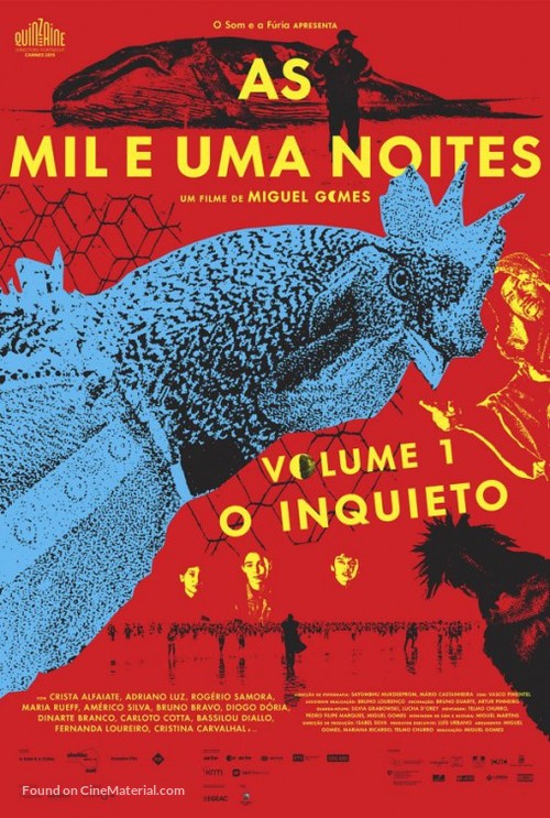 As Mil e Uma Noites: Volume 1, O Inquieto - Portuguese Movie Poster