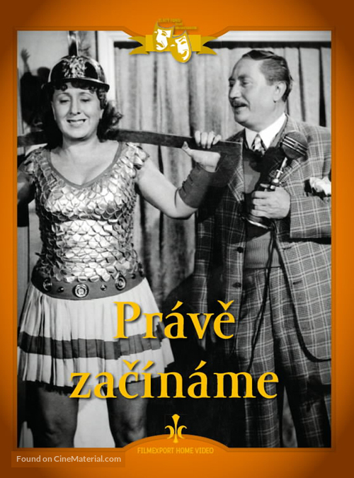 Pr&aacute;ve zac&iacute;n&aacute;me - Czech Movie Cover