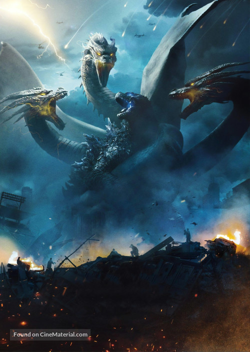 Godzilla: King of the Monsters - Key art