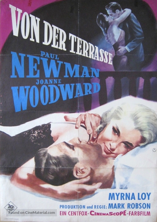 From the Terrace - German Movie Poster