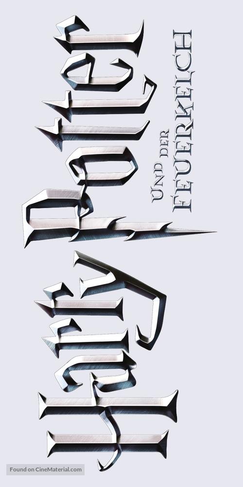 Harry Potter and the Goblet of Fire - German Logo