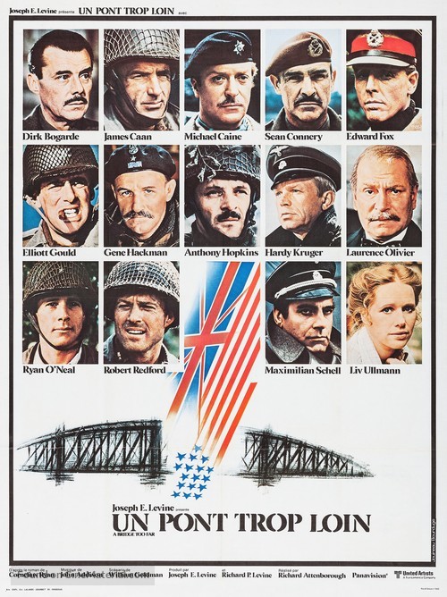 A Bridge Too Far - French Movie Poster