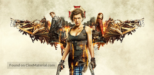 Resident Evil: The Final Chapter - Key art