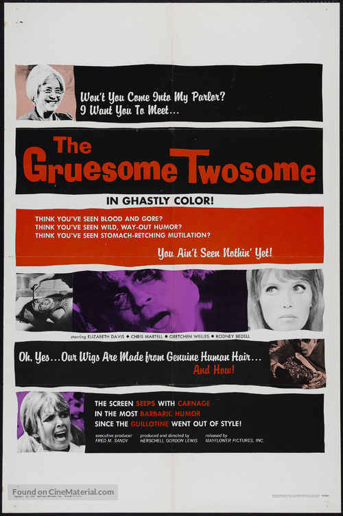 The Gruesome Twosome - Movie Poster
