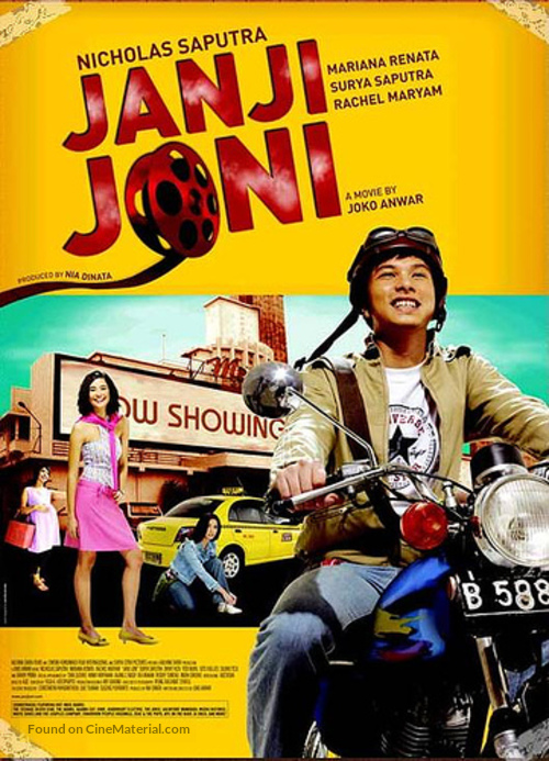 Janji Joni - Indonesian Movie Poster