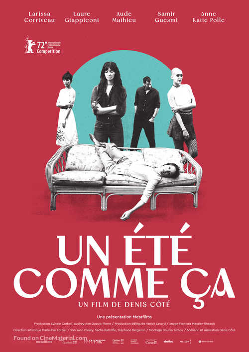 Un &eacute;t&eacute; comme &ccedil;a - Canadian Movie Poster