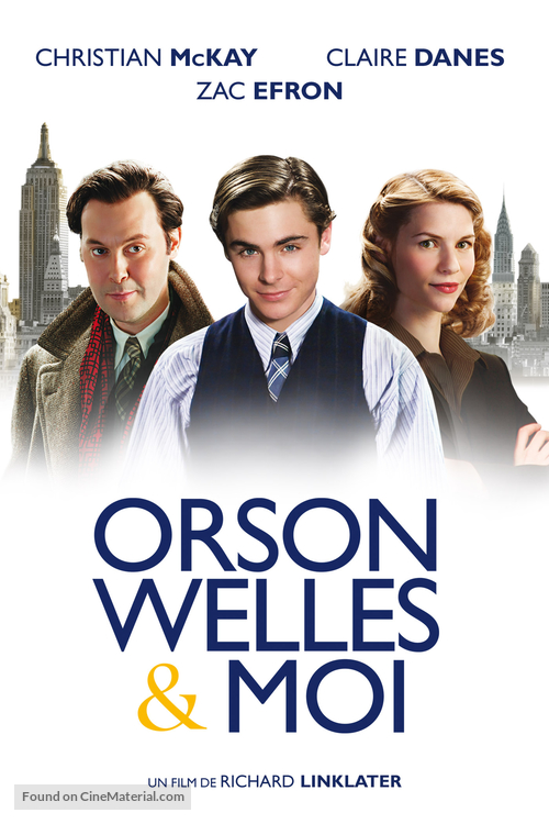 Me and Orson Welles - French DVD movie cover