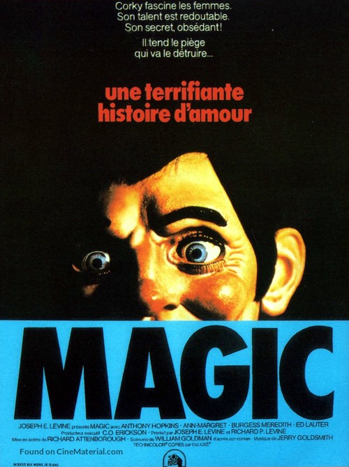 Magic - French Movie Poster