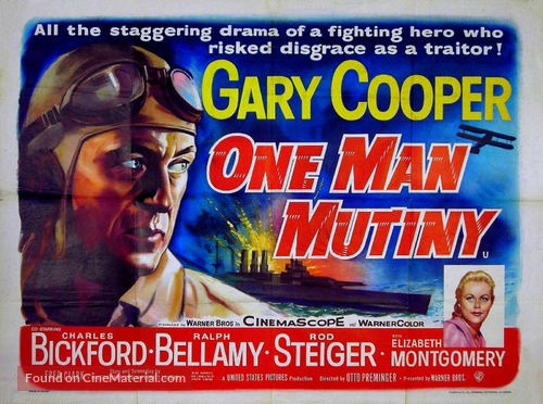 The Court-Martial of Billy Mitchell - British Movie Poster