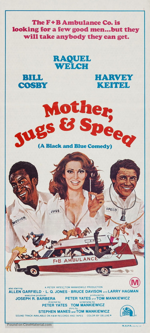 Mother, Jugs &amp; Speed - Australian Movie Poster