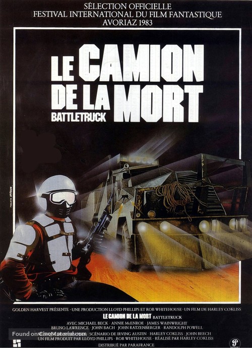 Warlords of the 21st Century - French Movie Poster