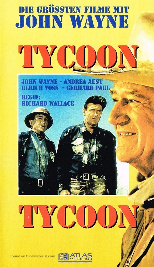 Tycoon - German VHS movie cover