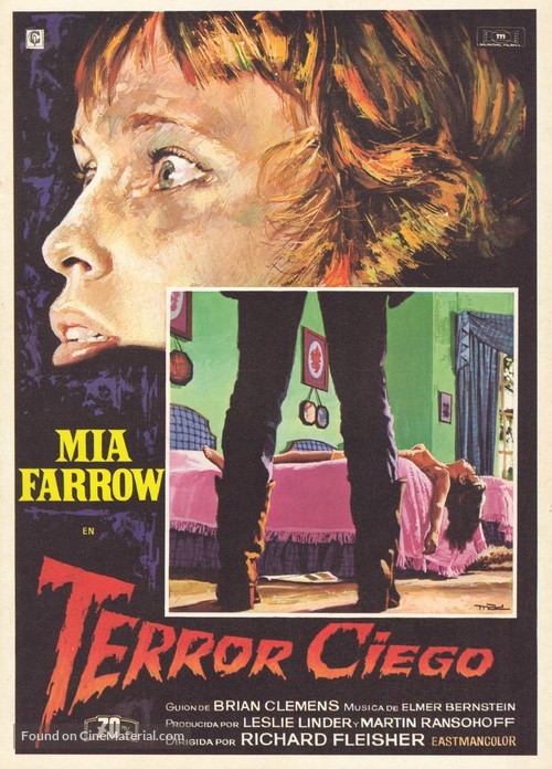 Blind Terror - Spanish Movie Poster