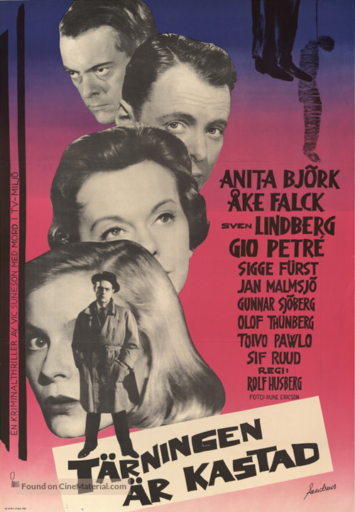 T&auml;rningen &auml;r kastad - Swedish Movie Poster
