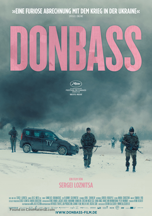 Donbass - German Movie Poster