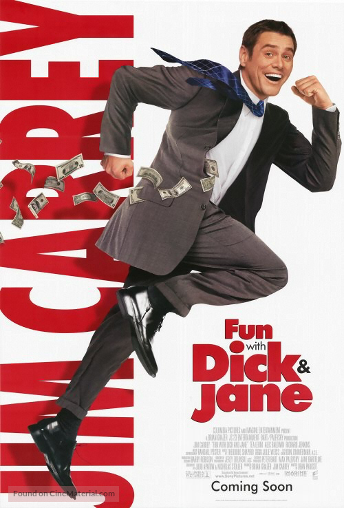 Fun with Dick and Jane - Advance movie poster