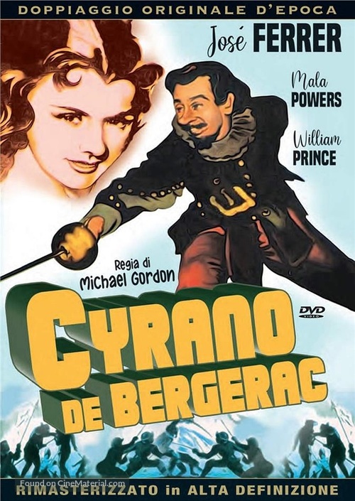 Cyrano de Bergerac - Italian DVD movie cover