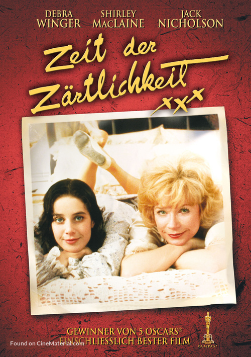Terms of Endearment - German DVD movie cover