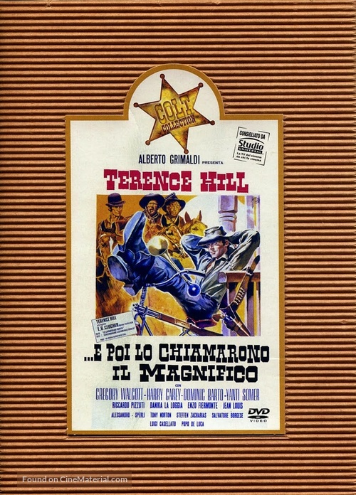 E poi lo chiamarono il magnifico - Italian DVD movie cover