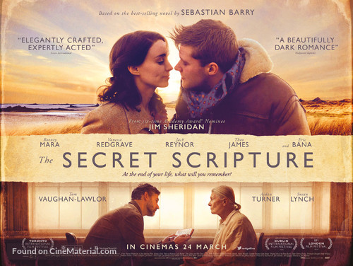 The Secret Scripture - Irish Movie Poster