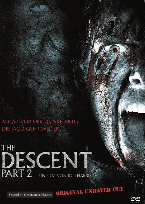 The Descent: Part 2 - German DVD movie cover