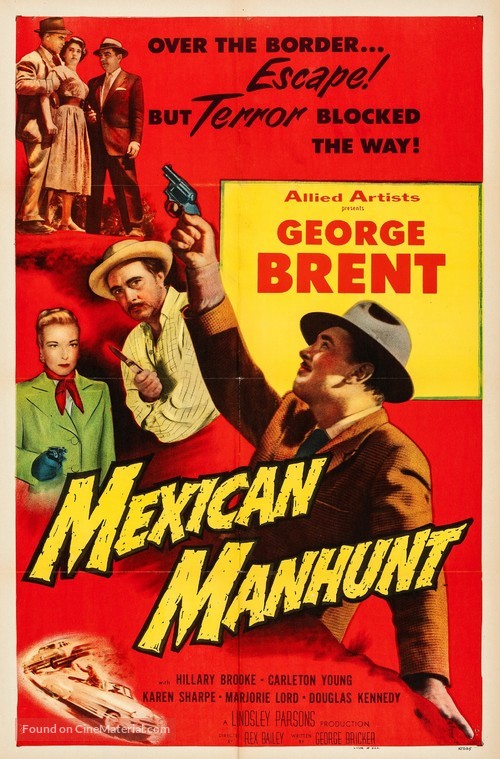 Mexican Manhunt - Movie Poster