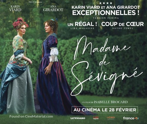 Madame de S&eacute;vign&eacute; - French poster