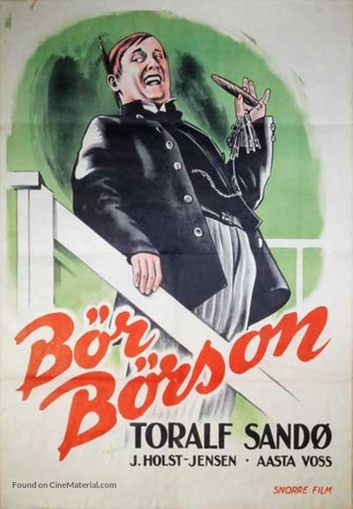 B&oslash;r B&oslash;rson Jr. - Norwegian Movie Poster