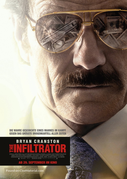 The Infiltrator - German Movie Poster