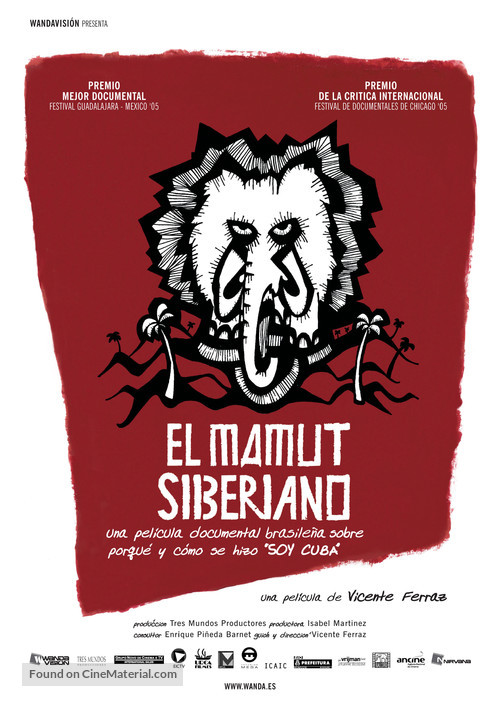 Soy Cuba, O Mamute Siberiano - Spanish Movie Poster