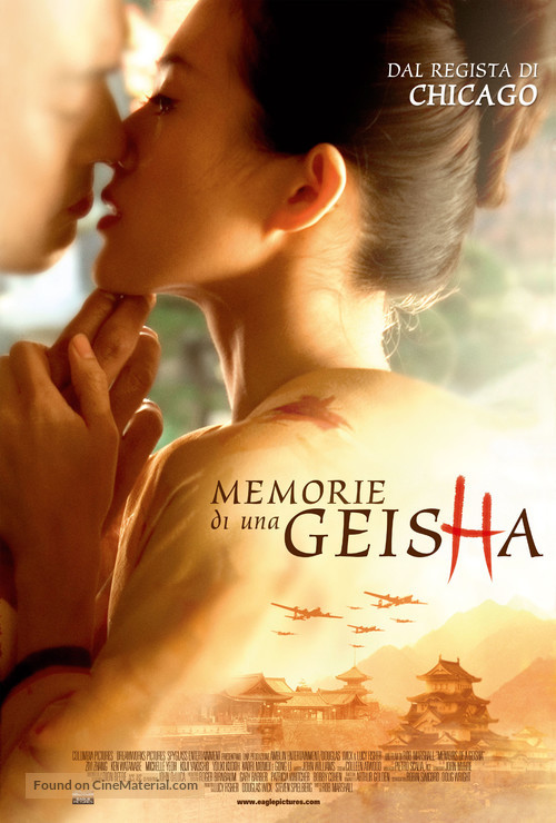 Memoirs of a Geisha - Italian Theatrical movie poster