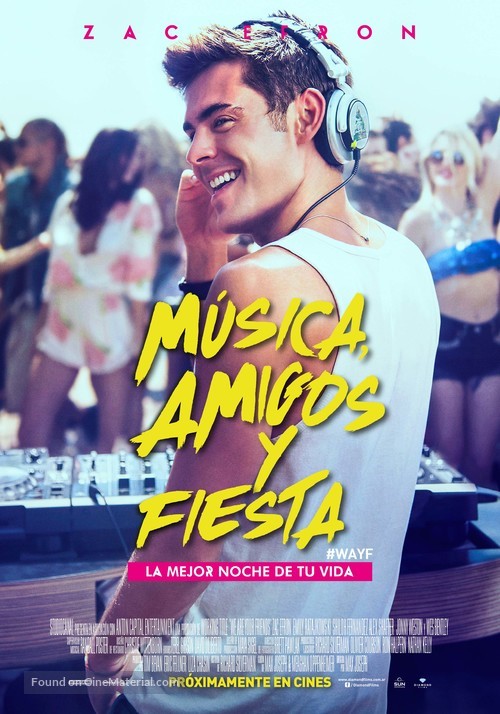 We Are Your Friends - Argentinian Movie Poster