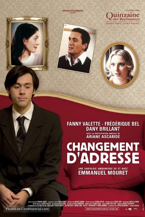 Changement d&#039;adresse - French Movie Poster