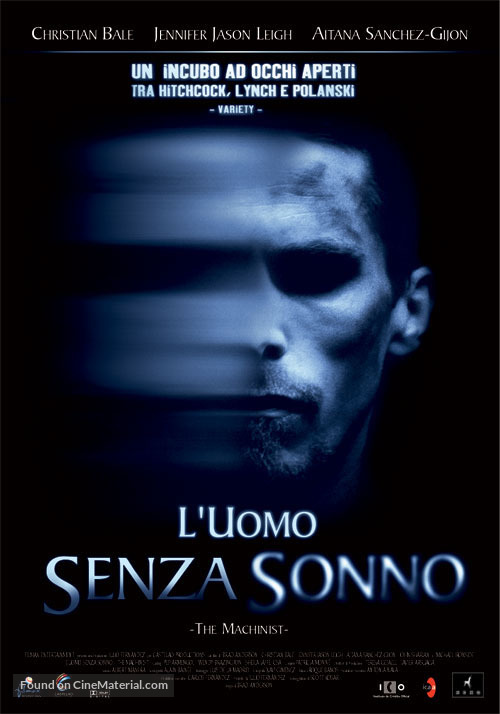 The Machinist - Italian Movie Poster
