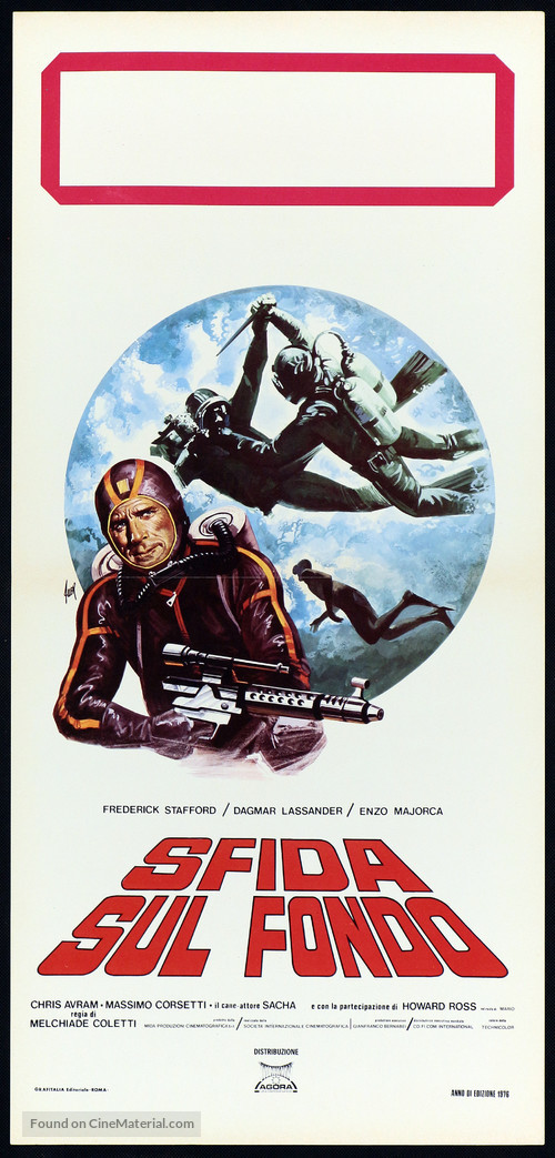 Sfida sul fondo - Italian Movie Poster