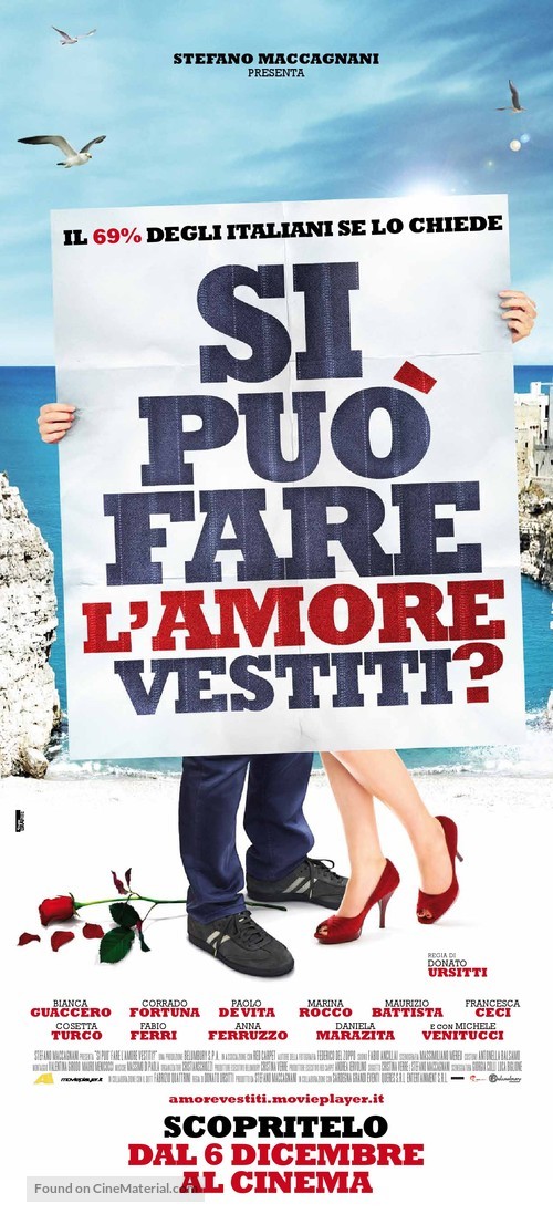 Si puo fare l&#039;amore vestiti? - Italian Movie Poster