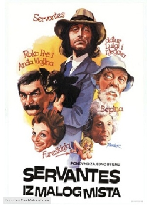 Servantes iz Malog Mista - Yugoslav Movie Poster