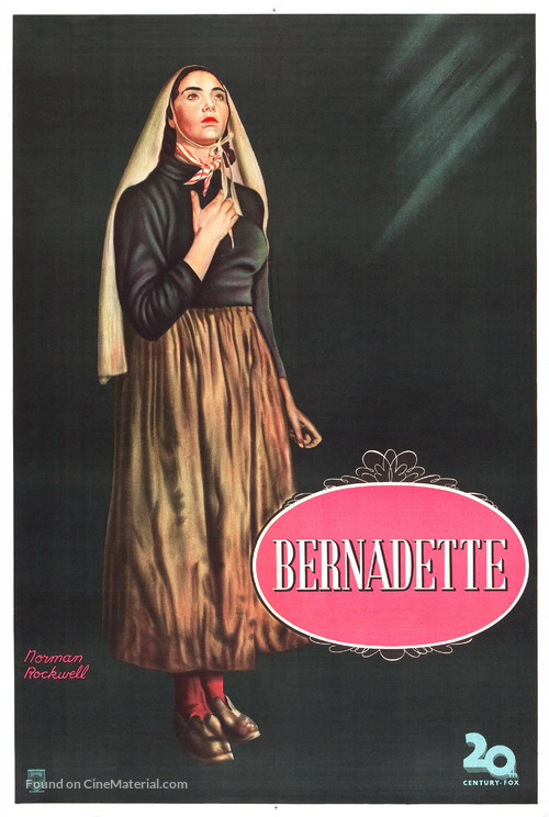 The Song of Bernadette - Argentinian Movie Poster
