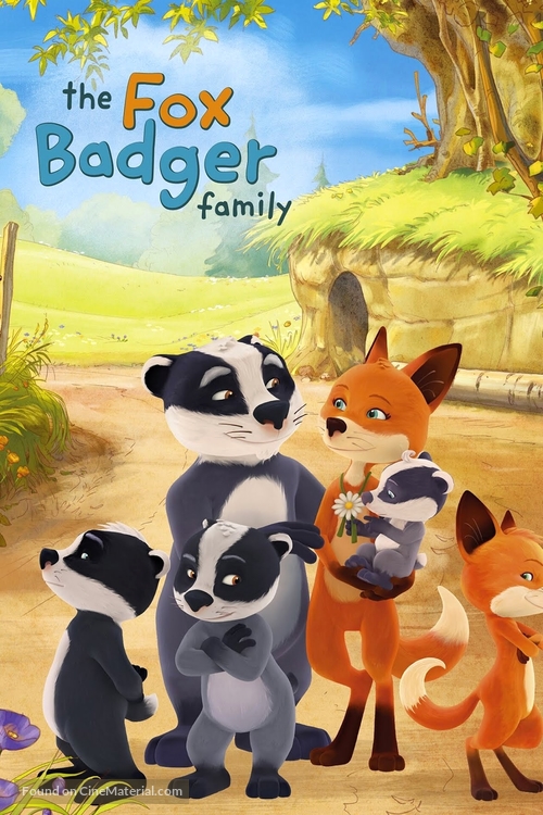 &quot;The Fox-Badger Family&quot; - French Movie Poster