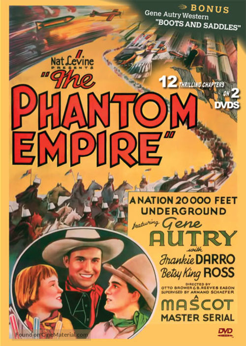 The Phantom Empire - DVD movie cover
