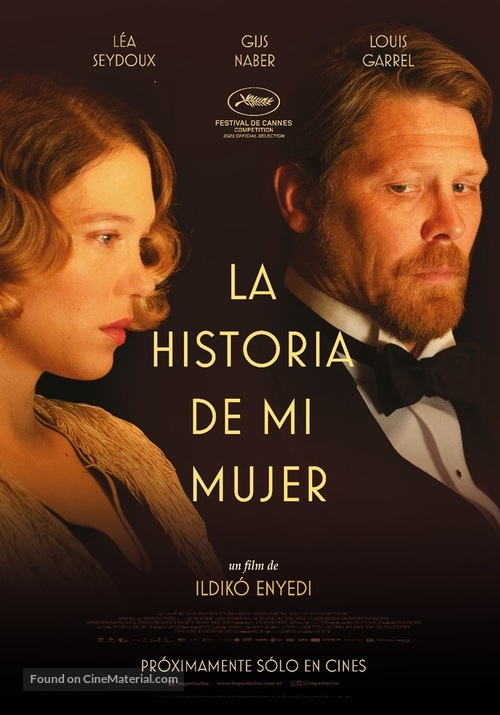 The Story of My Wife - Spanish Movie Poster