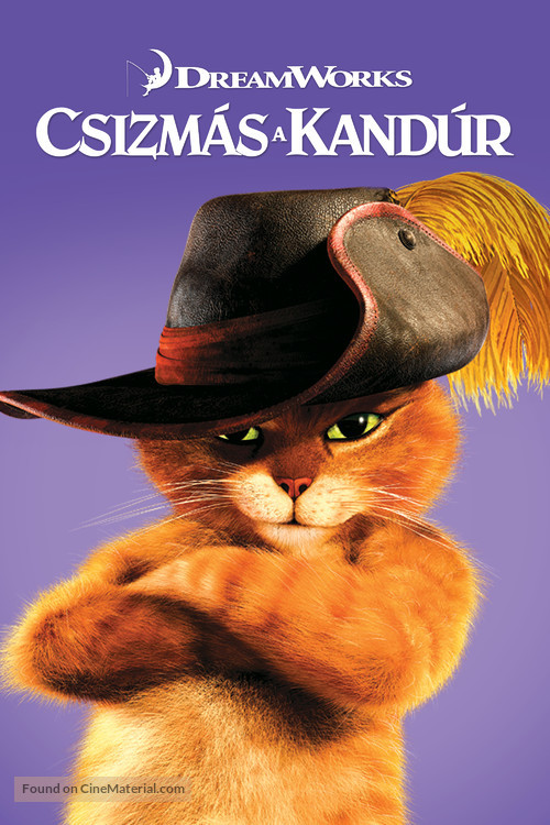 Puss in Boots - Hungarian Video on demand movie cover