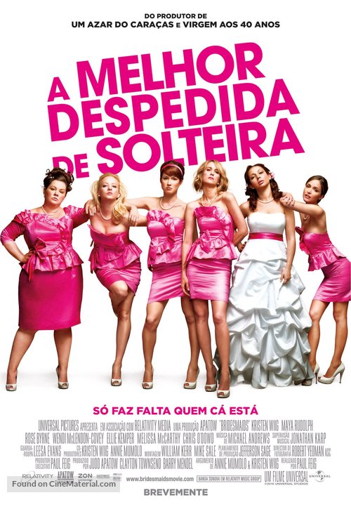 Bridesmaids - Portuguese Movie Poster
