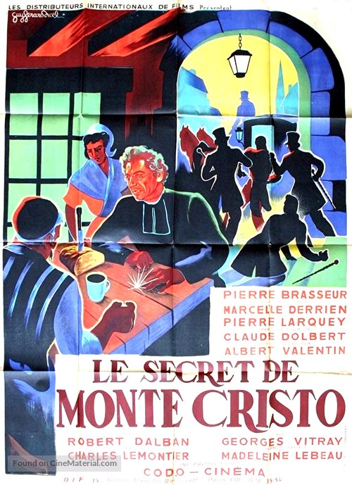 Le secret de Monte-Cristo - French Movie Poster